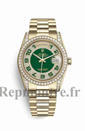 Réplique montre Rolex Day-Date 36 jaune 18 ct en semble de cosses 118388 m118388-0053 - Cliquez sur l'image pour la fermer