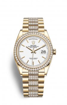 Replique Rolex Day-Date 36 18 ct Jaune Or and Diamants M128348RBR-0048