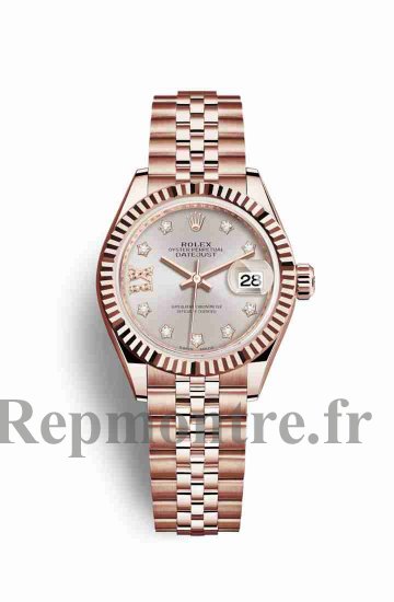 Réplique montre Rolex Datejust 28 Everose 279175 m279175-0006 - Cliquez sur l'image pour la fermer