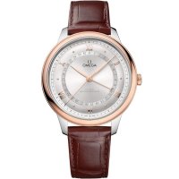 Omega De Ville Prestige Co-Axial Master Chronometer Pointer Date 42 Acier Inoxydable Or Sedna Argent 434.23.42.22.02.001