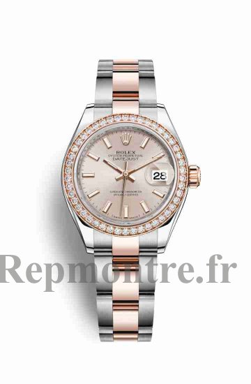 Réplique montre Rolex Datejust 28 Everose Roles 18 ct Everose 279381RBR m279381rbr-0002 - Cliquez sur l'image pour la fermer