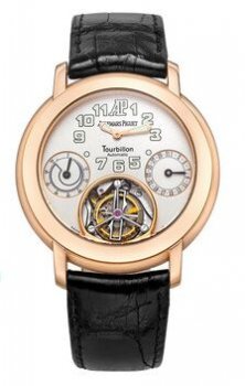 Réplique Audemars Piguet Jules Audemars Automatique Tourbillon Power Reserve montre 25964OR.OO.D002CR.01