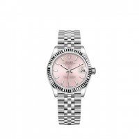 Réplique Rolex Datejust 31 Rolesor Oystersteel 18 ct white gold M278274-0014