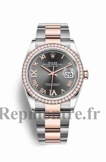 Réplique montre Rolex Datejust 36 Everose Roles 18 ct Everose 126281RBR m126281rbr-0012 - Cliquez sur l'image pour la fermer