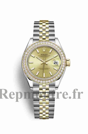 Réplique montre Rolex Datejust 28 Jaune Roles jaune 18 ct 279383RBR m279383rbr-0001 - Cliquez sur l'image pour la fermer