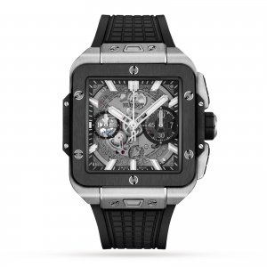 Hublot Square Bang Unico Titanitum Ceramique 42 mm Replique montre pour homme 821.NM.0170.RX
