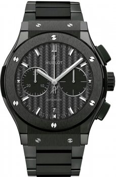 Replique Hublot Classic Fusion Chronograph Ceramic Black Magic 45mm 521.cm.1771.cm