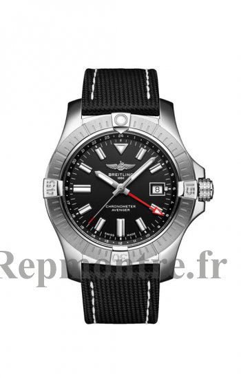 Replique Breitling Avenger automatique GMT 43 Black Dial Anthracite Leather Strap Men's A32397101B1X1 - Cliquez sur l'image pour la fermer