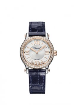 Replique Chopard Happy Sport automatique Rose Gold Diamonds 278608-6003