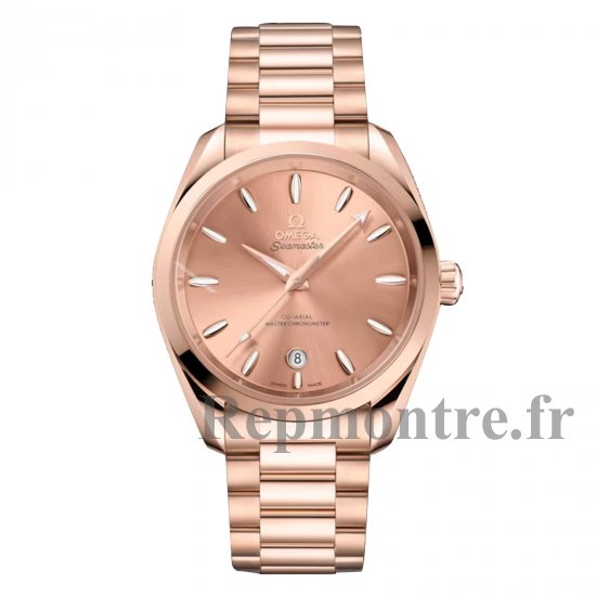 Omega Seamaster Aqua Terra Shades 38 mm Replique montre femme Rose O22050382010001 - Cliquez sur l'image pour la fermer