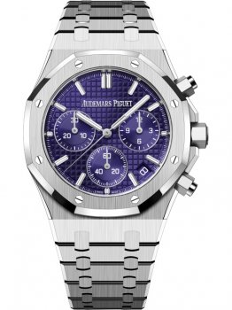Audemars Piguet Royal Oak Chronographe 41 Or Blanc Violet 26240BC.OO.1320BC.01