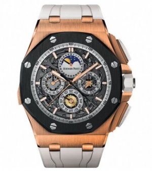 Réplique Audemars Piguet Royal Oak Offshore Grande Complication OR Rose montre 26571RO.OO.A010CA.01