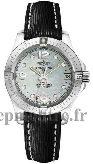 AAA Réplique Montre Breitling A7738811/A769/208X/A14BA.1 Colt Dame Sahara Bracelet en cuir Tang - Cliquez sur l'image pour la fermer