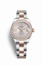 Réplique montre Rolex Datejust 28 Everose Roles 18 ct Everose 279381RBR m279381rbr-0020