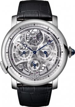 Réplique Montre Rotonde de Cartier Grande Complication skeleton