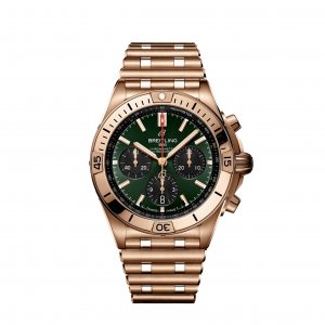 Breitling Chronomat B01 42mm RB0134101L1R1 Rouleaux Rouge Or Vert  Breitling Chronomat B01 42mm RB0134101L1R1 Rouleaux Rouge Or Vert