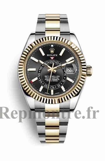 Repique de montre Rolex Sky-Dweller Jaune Roles jaune 18 ct 326933 m326933-0002 - Cliquez sur l'image pour la fermer