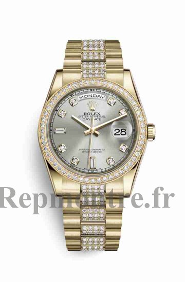 Réplique montre Rolex Day-Date 36 jaune 18 ct 118348 m118348-0039 - Cliquez sur l'image pour la fermer