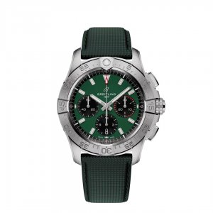 Breitling Avenger AB0146101L1X1 B01 Chronographe 42 Acier Inoxydable Bracelet Vert  Breitling Avenger AB0146101L1X1 B01 Chronographe 42 Acier Inoxydable Bracelet Vert