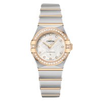 Montre Copie Omega Constellation 25 mm pour femme Gris O13125256099002