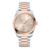 Omega Seamaster Aqua Terra Shades 38 mm Replique montre femme Ivoire O22020382009001