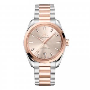 Omega Seamaster Aqua Terra Shades 38 mm Replique montre femme Ivoire O22020382009001