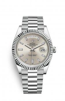 Replique Montre Rolex Day-Date 40 Platine M228236-0002