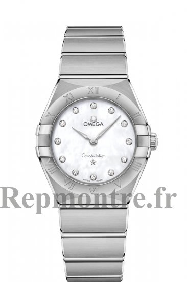 AAA Réplique Montre OMEGA Constellation Acier diamants 131.10.28.60.55.001 - Cliquez sur l'image pour la fermer