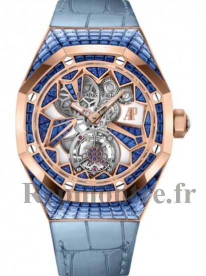 Copie de Audemars Piguet Royal Oak Concept Tourbillon Volant Or rose 26228OR.SS.D314CR.01 - Cliquez sur l'image pour la fermer