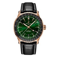 Breitling Navitimer Automatique GMT 41mm Montre Copie Homme Vert R32310251L1P1