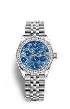 Replique Rolex Datejust 31 OysterAcier and Blanc Or M278384RBR-0040