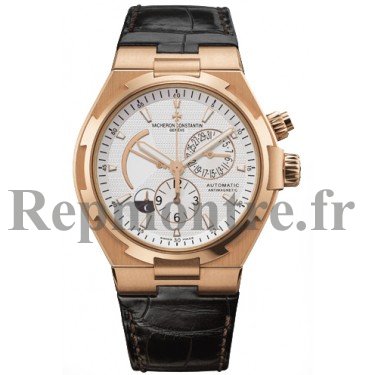 Réplique Vacheron Constantin Overseas Dual Time 47450/000R-9404 Or rose Montre - Cliquez sur l'image pour la fermer