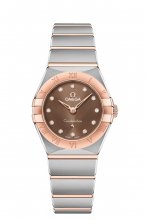 AAA Réplique Montre OMEGA Constellation Acier Sedna or diamants 131.20.25.60.63.001