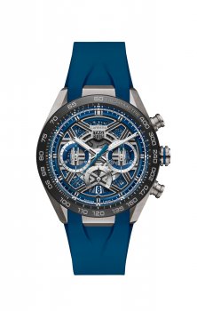 TAG Heuer Carrera Chronographe Extreme Sport Titane Ceramique Caoutchouc Bleu CBU2081.FT6274