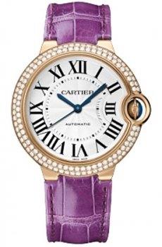 Réplique Cartier Ballon Bleu 36mm Or rose & diamant WE900551