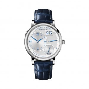 Replique Montre A. LANGE & Sohne GRAND LANGE 1 "25th Anniversary" 18-carat Blanc Or 117.066