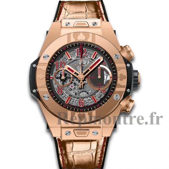 Hublot Big Bang Unico World Poker Tour King gold 411.OX.1180.LR.WPT15 - Cliquez sur l'image pour la fermer