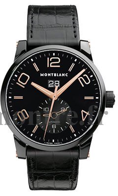 Montblanc TimeWalker GMT Automatique 42mm Montre Réplique hommes 106066 - Cliquez sur l'image pour la fermer