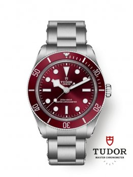 Bracelet Tudor Black Bay Fifty-Eight en acier inoxydable bordeaux M7939A1A0RU-0002
