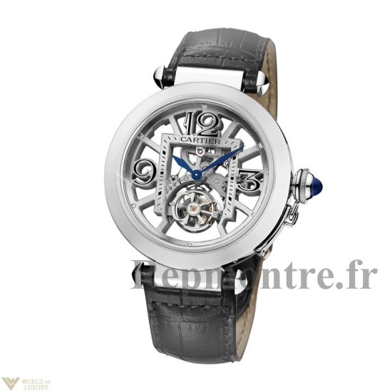 Cartier Pasha Skeleton Flying Tourbillon Montre Réplique W3030021 - Cliquez sur l'image pour la fermer