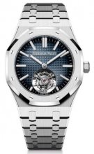 Replique Montre Audemars Piguet Royal Oak Tourbillon Volant Automatique Acier inoxydable 41mm Bleue 26730ST.OO.1320ST.01