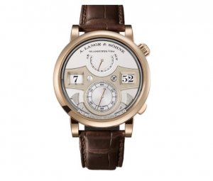 Replique A. Lange & Sohne ZEITWERK DECIMAL STRIKE miel Ou ref.143.05