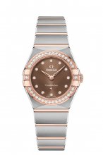 AAA Réplique Montre OMEGA Constellation Acier Sedna or diamants 131.25.25.60.63.001