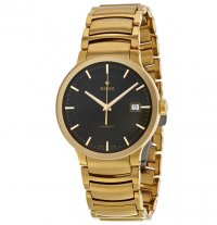 Rado Centrix Noir Dial Or plaque or Réplique Montre R30279153