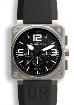 Réplique Bell & Ross Aviation BR 01-94 Titanium Ultralight 46 mm