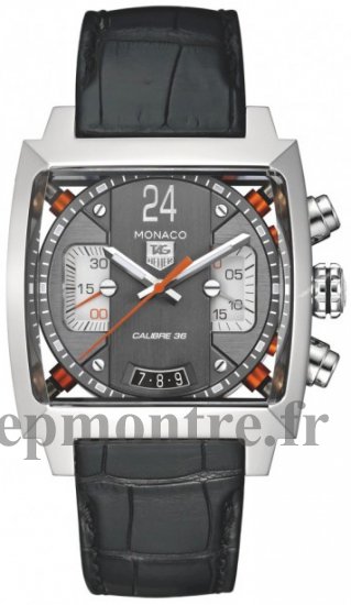 Réplique Tag Heuer Monaco 24 Calibre 36 Automatique Chronographe 40.5 mm CAL5112.FC6298 - Cliquez sur l'image pour la fermer