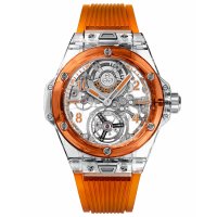 Replique Hublot Big Bang Tourbillon Orange Sapphire Only montre 419.JX.0120.RT.OWM21