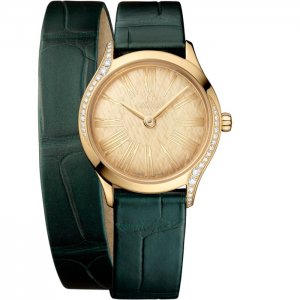 Omega Mini Tresor Quartz 26 Moonshine Gold Diamant Moonshine Gold Double Tour 428.58.26.60.99.002