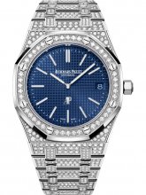 Audemars Piguet Royal Oak Extra-Plate Or Blanc Diamant Bleu 16202BC.ZZ.1241BC.02