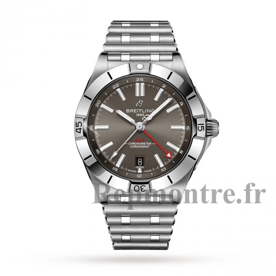Breitling Chronomat Automatique GMT 40 Cadran Gris Copie montre A32398101M1A1 - Cliquez sur l'image pour la fermer